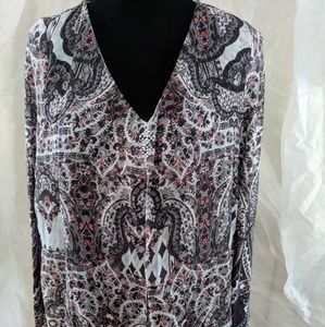 Apt 9 Layered Sheer Pullover Top - Pretty!!